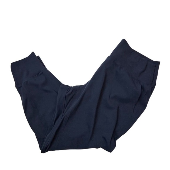 Athleta Women's Venice High Rise Jogger Sweatpants Dark Navy Blue Size XL - Picture 2 of 12